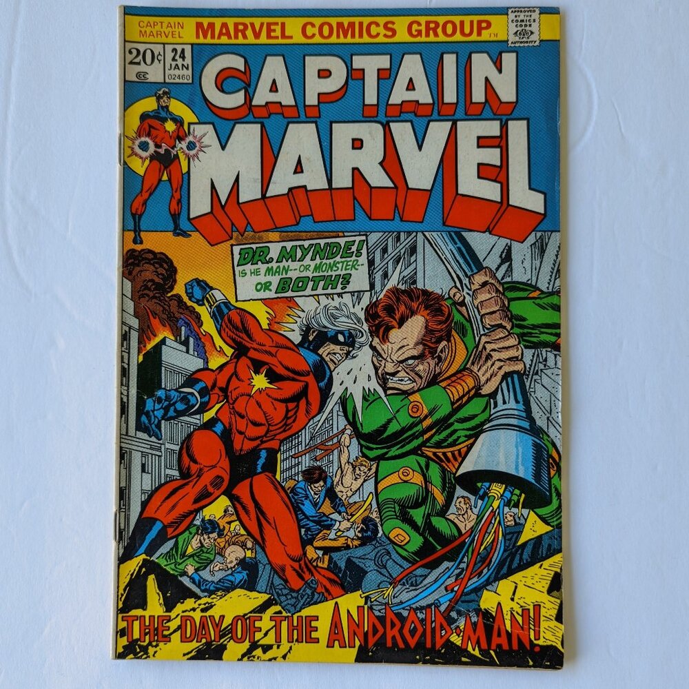 Captain Marvel #24 (Jan 1973, Marvel)
